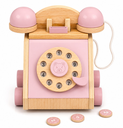 Деревянная игрушка телефон, W10L095