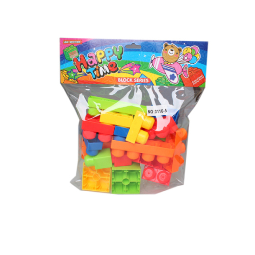 3116-5 Blocuri de construcție din plastic multicolore, 20 piese, 3116-5