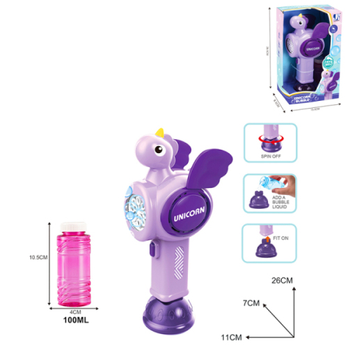 Baghetă de făcut baloane Unicorn, cu soluție de baloane 100 ml, electrică, P81518