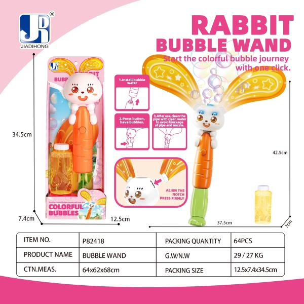 Baghetă de făcut baloane Urechi Mari, cu lumini electrice, plastic, P82418