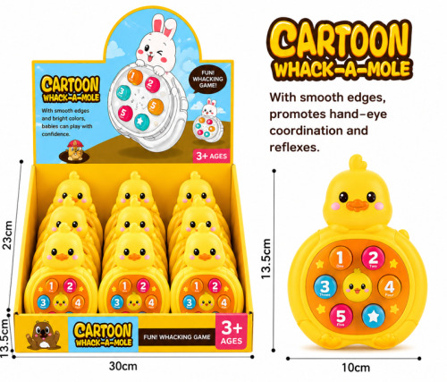 3001-8A Joc portabil Whack-a-Mole Ratusca