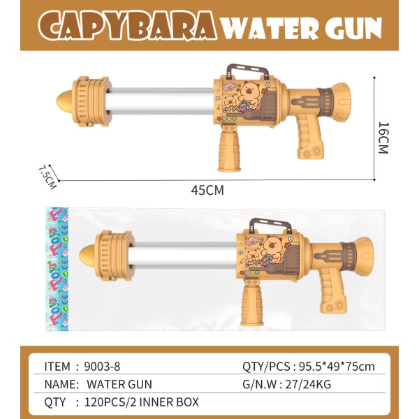 Pistol de aoa 45cm, 5 capibara, 9003-8