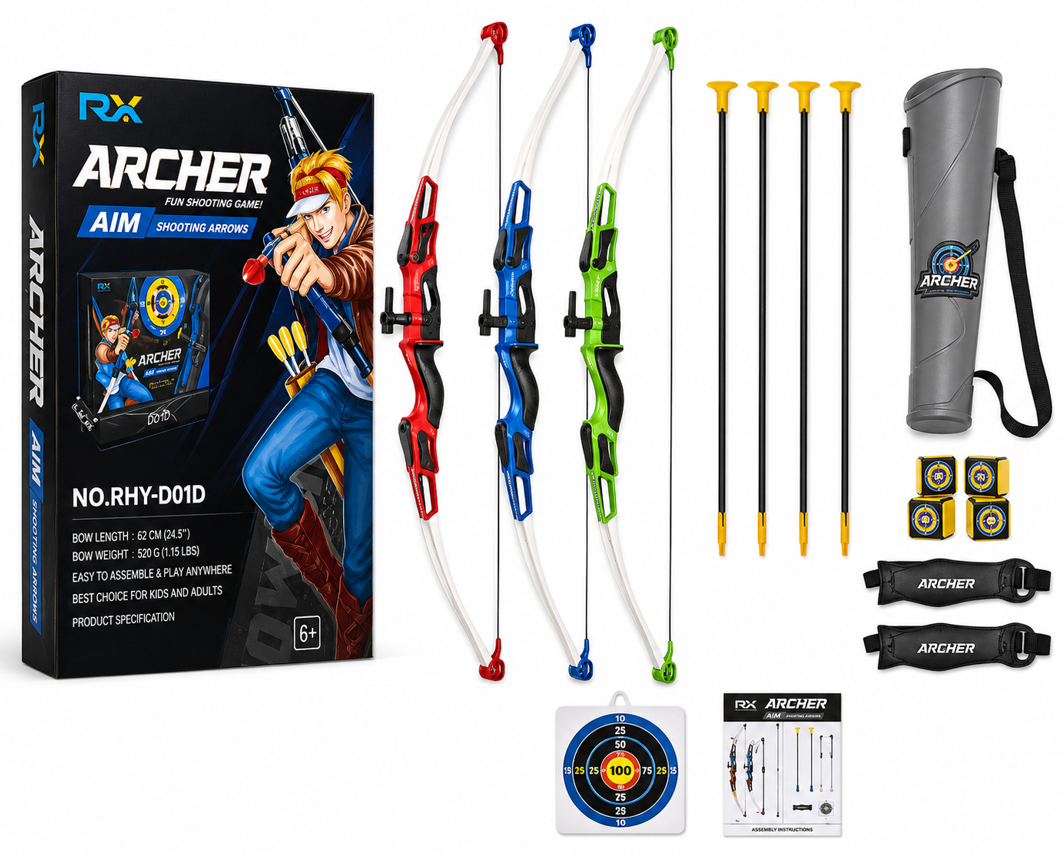 Set de joaca arc cu sageti, RHY-D01D