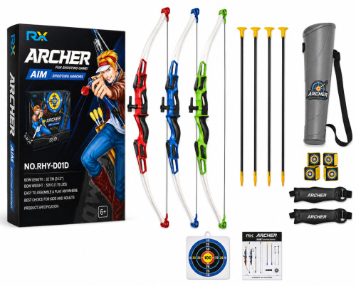 Set de joaca arc cu sageti, RHY-D01D