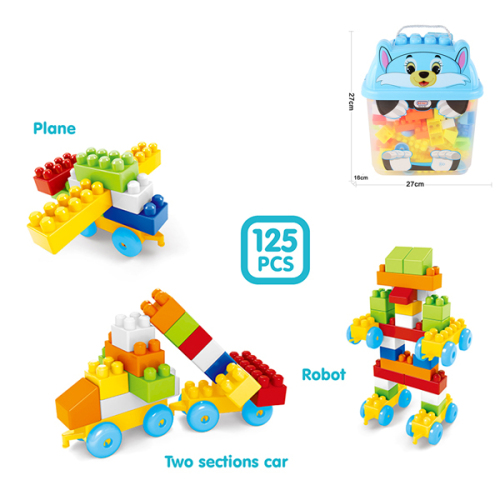 Set de joaca constructor 125 piese, 6653-27