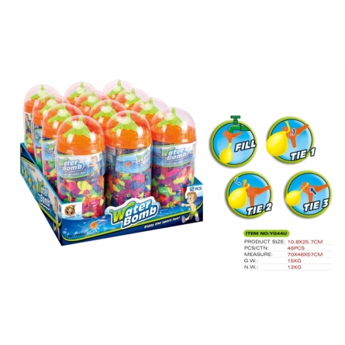 Set baloane pentru apa\ 12 buc, YG44U