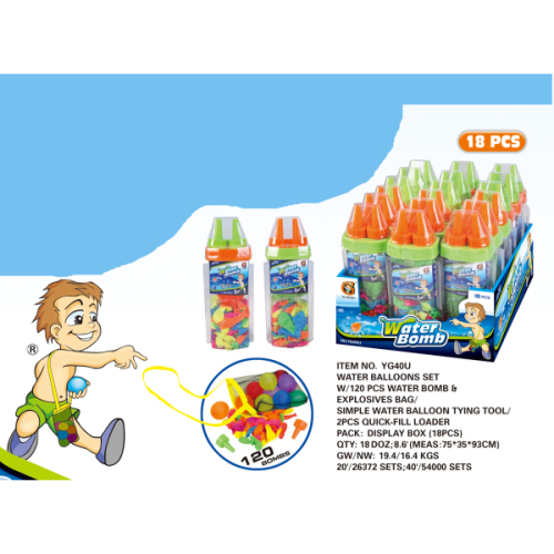 Set baloane pentru apa\ 18 buc, YG40U