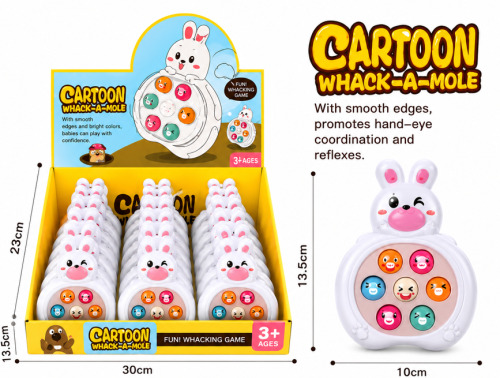 Joc portabil Whack-a-Mole Iepure, 3001-5A