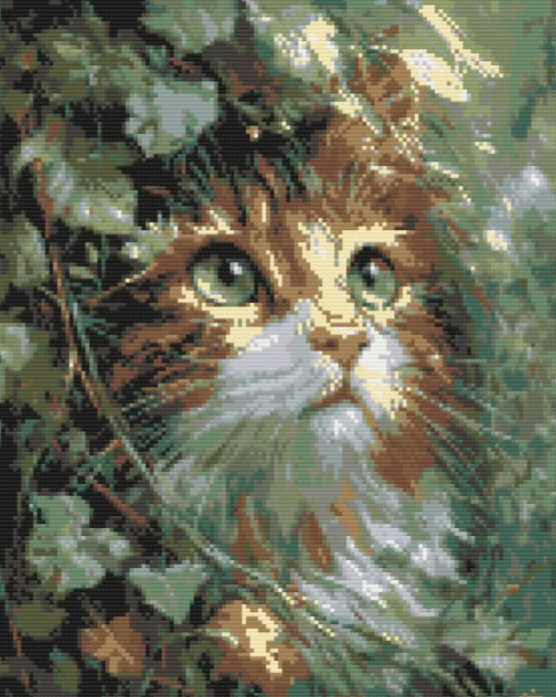 Mozaic cu diamante Animale. Pisoi dragalas 40*50 Origami, OD2002-01