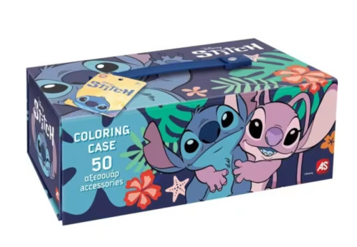Set de desen in valiza de carton Stitch, 1023-69007