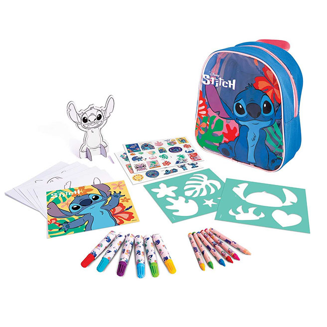 Set de desen în rucsac Stitch, 1023-68104