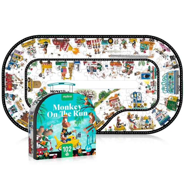 Puzzle în valiză „Maratonul maimuței” MD3270
