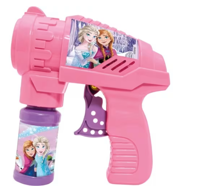 Игрушечный пистолет для мыльных пузырей Frozen, 2500-01380