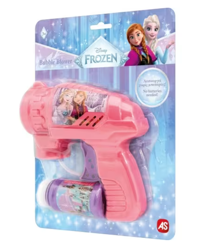 Игрушечный пистолет для мыльных пузырей Frozen, 2500-01380