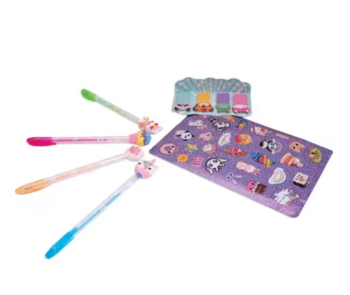 Set papetărie cu 4 pixuri și accesorii, 1027-64281