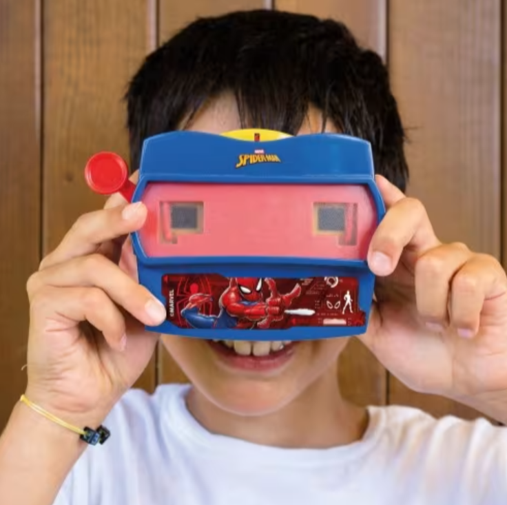 Ochelari 3D cu diapozitive Spider-man, 1027-64254