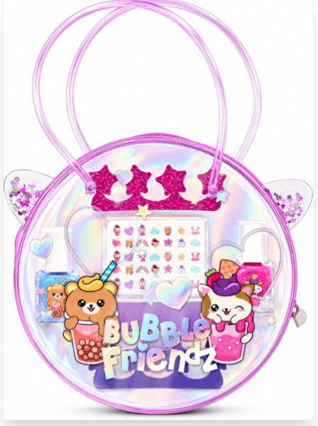 Подарочный набор для дизайна ногтей в сумочке Bubble Friends, 81.668.00
