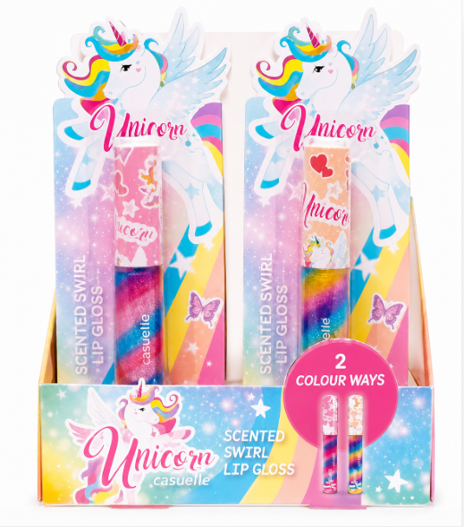 Luciu de buze Casuelle Unicorn cu efect spiralat, 8 ml, 81.487.00