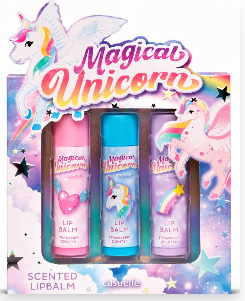 Set cadou de balsamuri de buze Unicorn, 81.531.KV