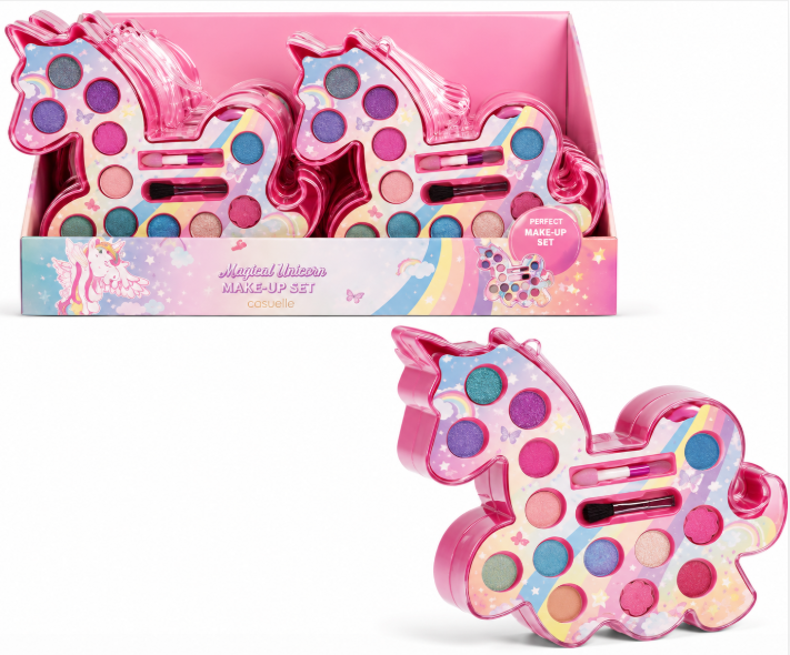 Set cosmetic compact roz Casuelle Unicorn, 81.533.00