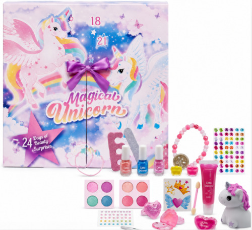 Calendar Advent Unicorn, 24 produse cosmetice, 81.535.00
