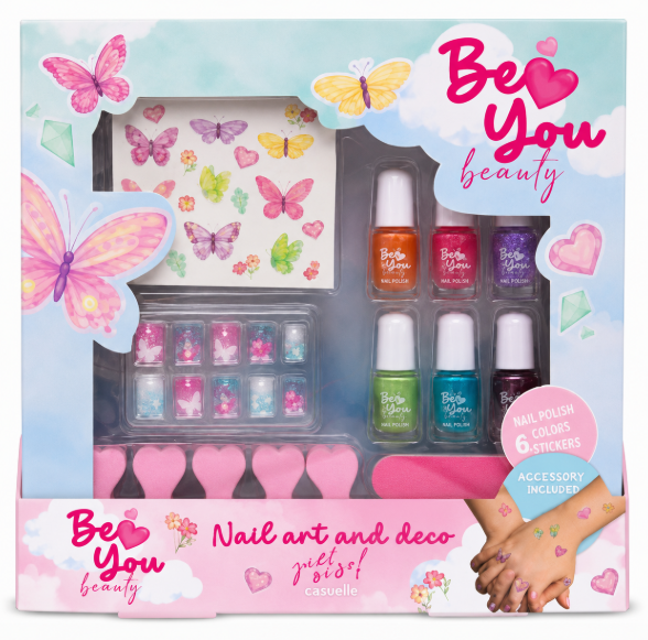 Подарочный набор Casuelle BeYou для ногтей и боди-арта, 81.577.00