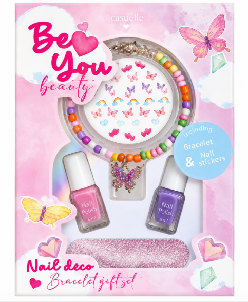 Set cadou BeYou pentru decorarea unghiilor cu bratara, 81.649.00