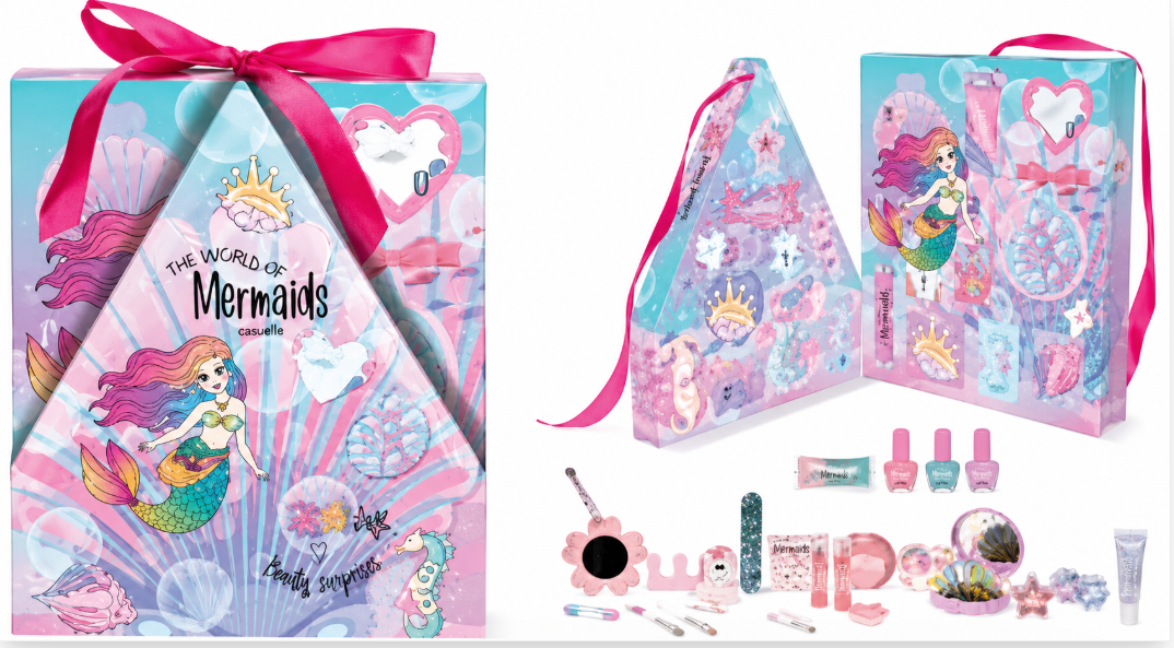 Calendar Advent Mermaid, 24 produse cosmetice, 81.646.00
