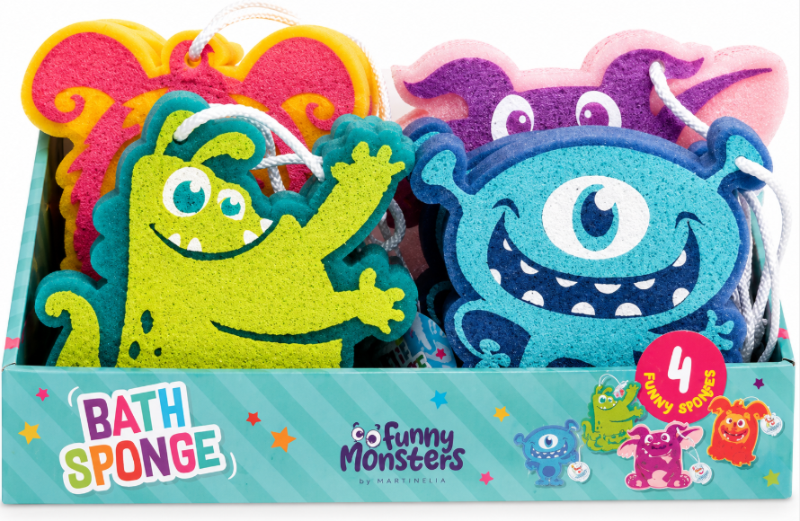 Burete mare de baie Funny Monsters, 37.121.00
