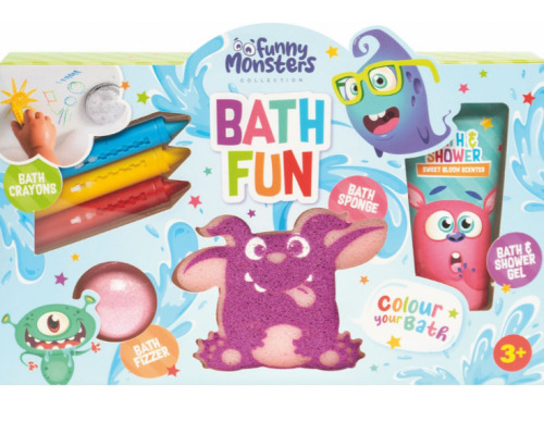 Set cadou pentru baie Funny Monsters Bath Fun, 83.0437.00