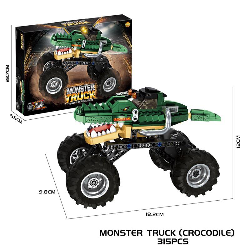 Constructor masina Crocodil 315 el., BB168E