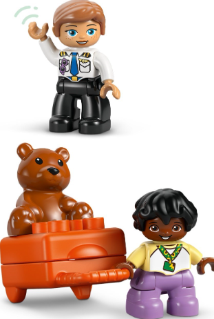 Lego Duplo Конструктор "Первый раз в аэропорту", LEGO10443