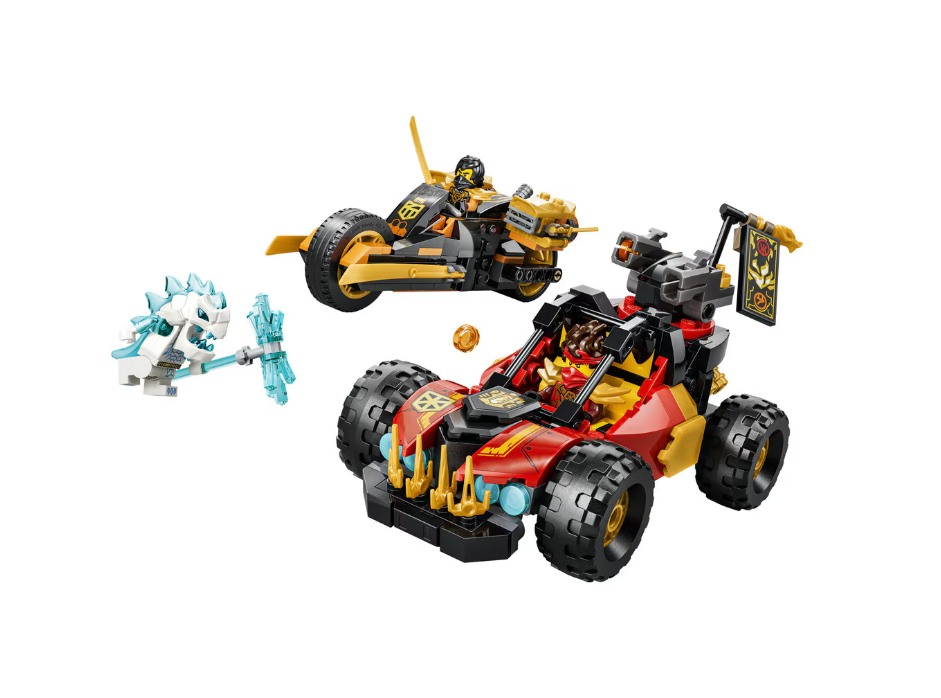 Ninjago Трансформируемые машины Кая и Коула, 71864