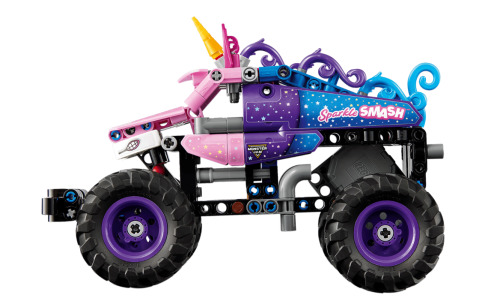 LEGO TECHNIC MONSTER JAM SPARKLE SMASH CU MOTOR CU ARC, 42220