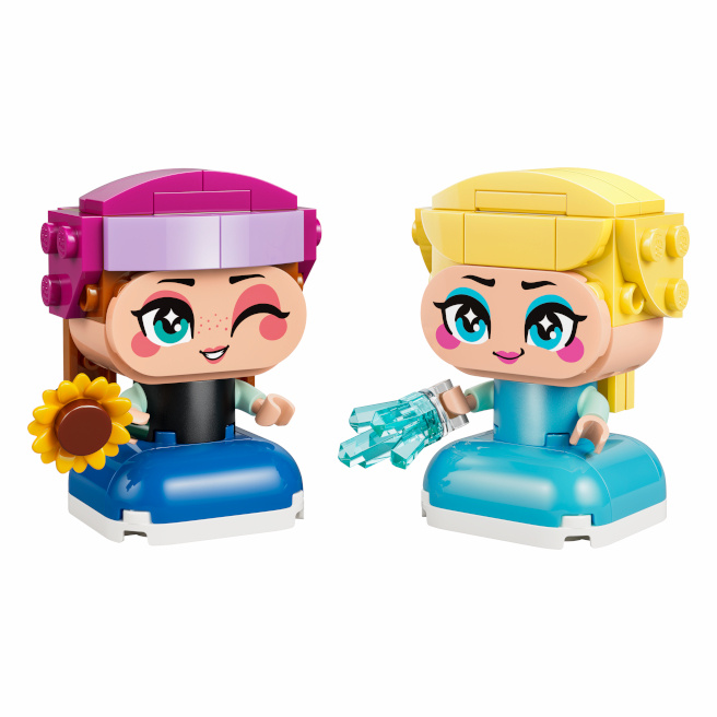 LEGO DISNEY FROZEN MINIPRINTESELE ANNA SI ELSA, 43284