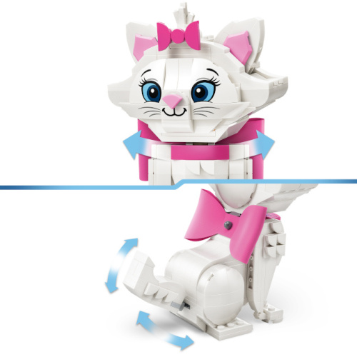 LEGO DISNEY THE ARISTOCATS ADORABILA MARIE DIN PISICILE ARISTOCRATE, 43286