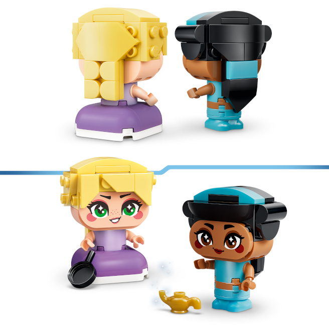 LEGO DISNEY PRINCESS MINIPRINTESELE JASMINE SI RAPUNZEL, 43303