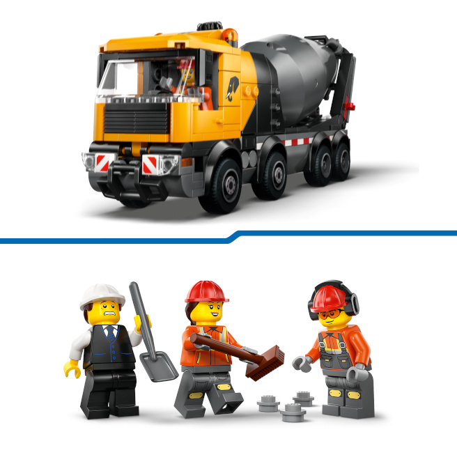 LEGO CITY AUTOBETONIERA, 60478