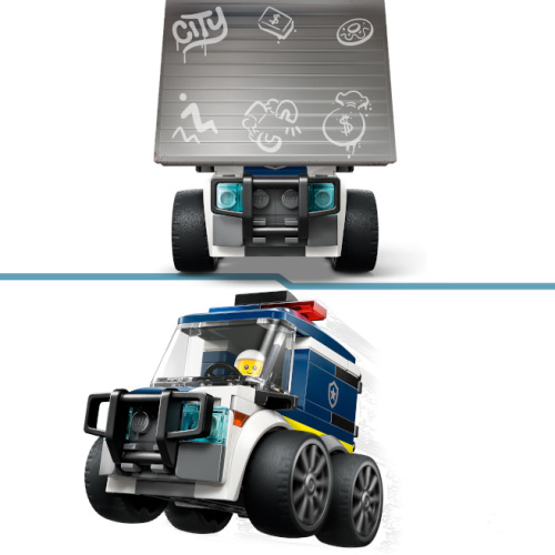 LEGO CITY VEHICULE CAMIONETA DE POLITIE, 60481