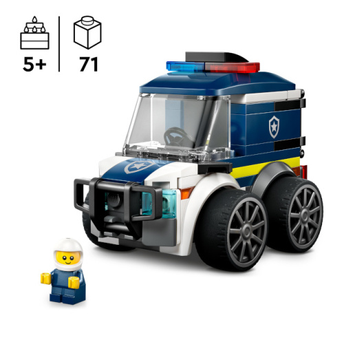 LEGO CITY VEHICULE CAMIONETA DE POLITIE, 60481