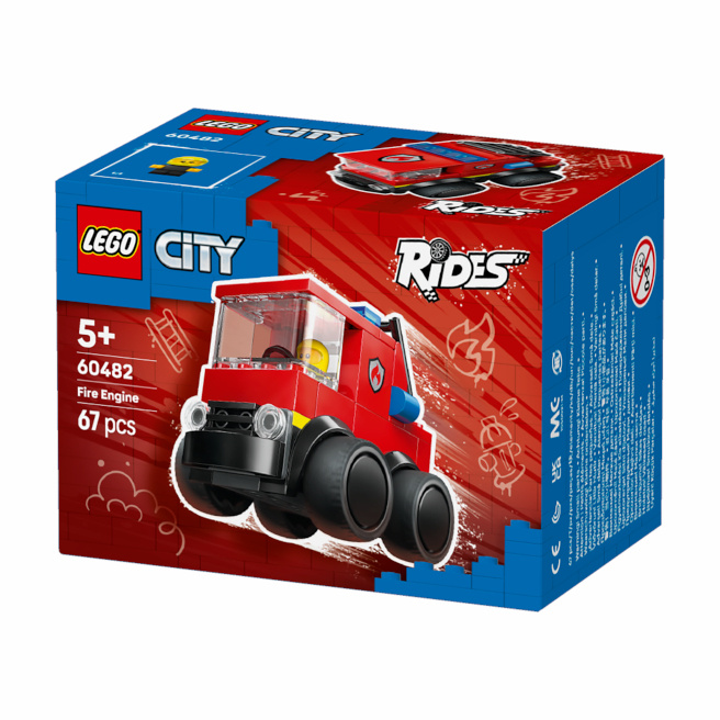 LEGO CITY VEHICULE CAMIONETA DE POMPIERI, 60482