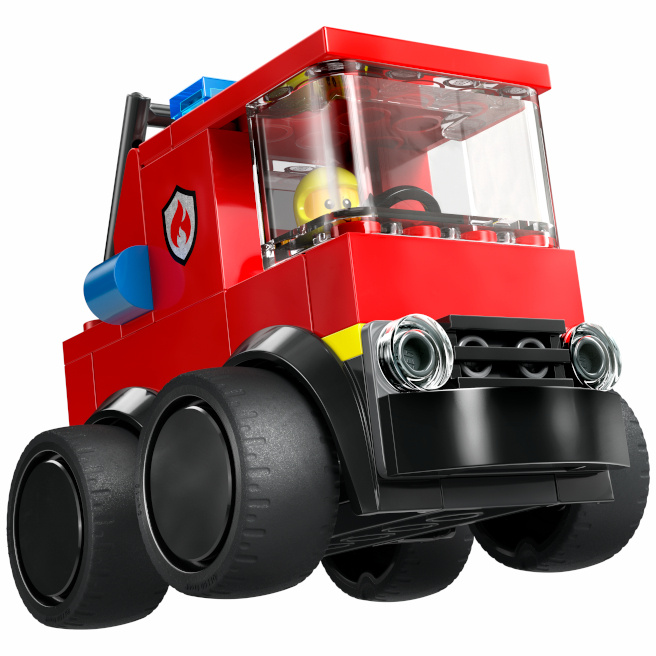LEGO CITY VEHICULE CAMIONETA DE POMPIERI, 60482