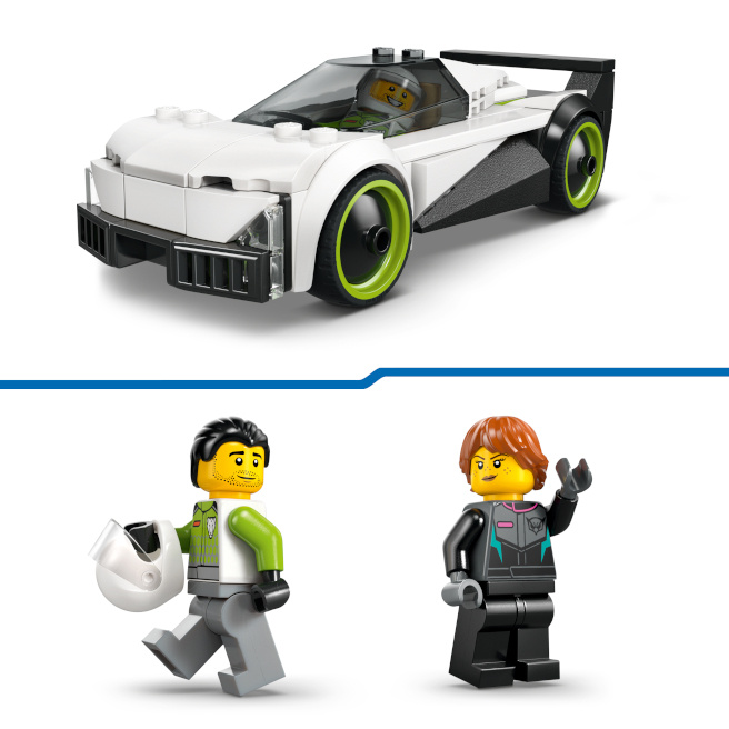 LEGO CITY AVION CU REACTIE VS MASINA, 60489
