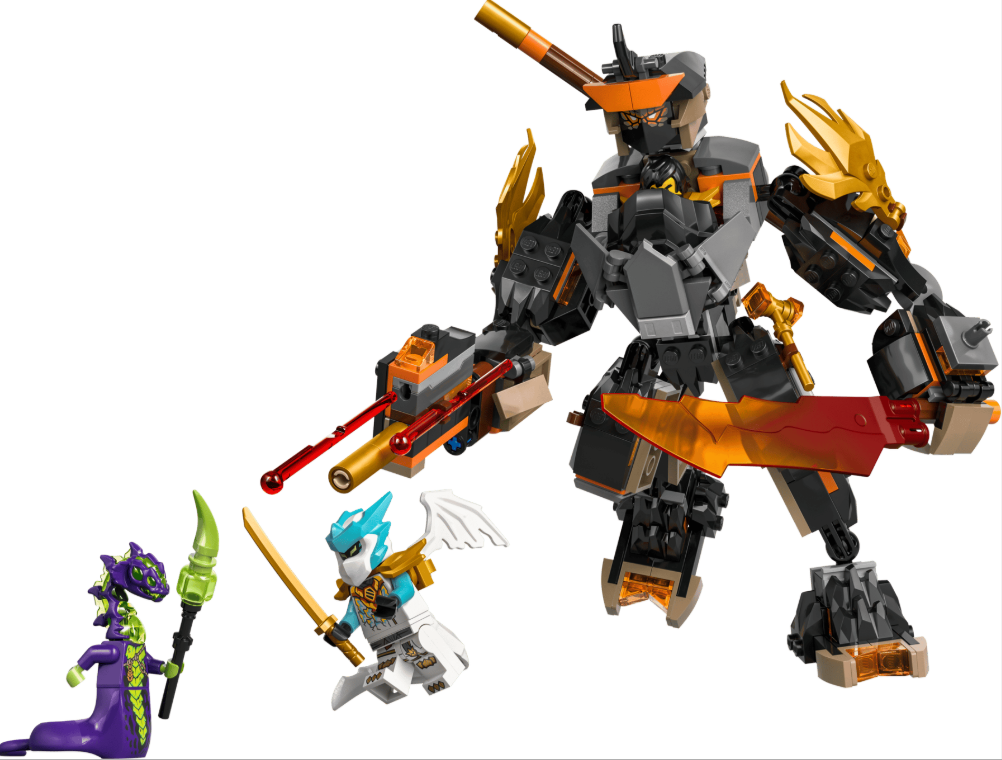 LEGO Ninjago Робот заданий Коула и дракон Зейна, 71854