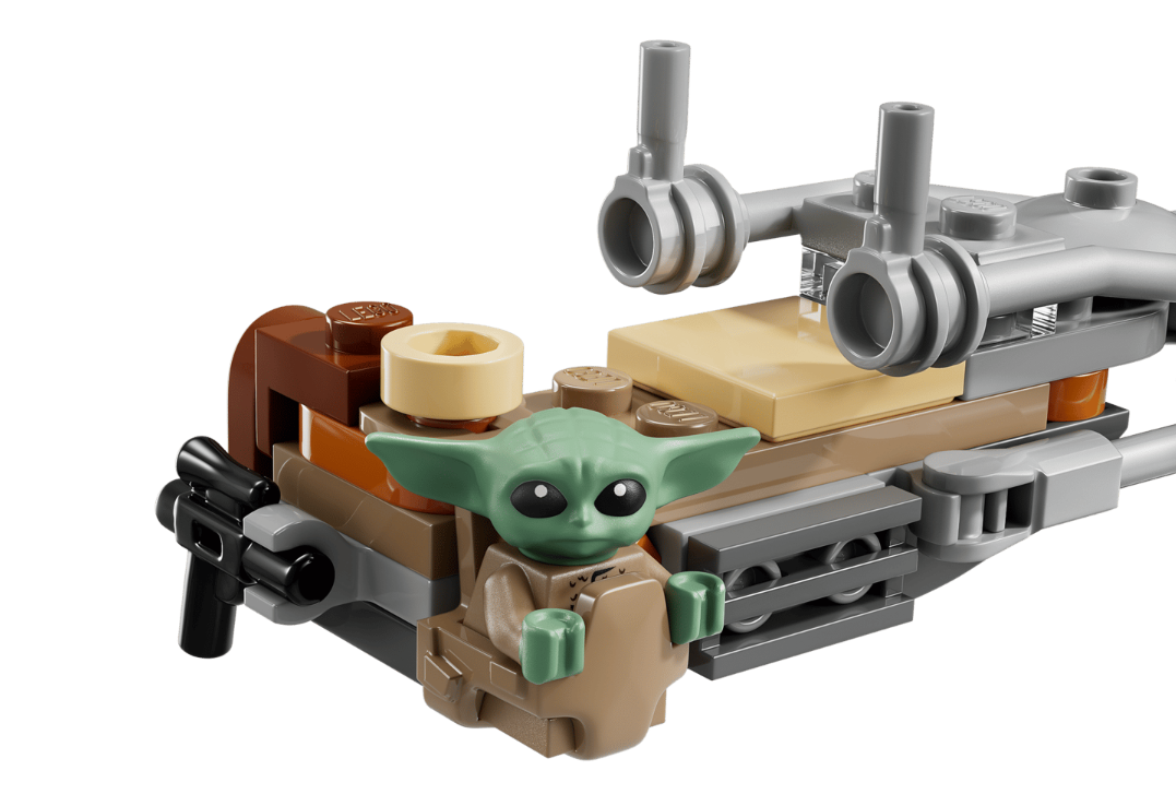 LEGO Star Wars Скоростной мотоцикл Мандалорца и фигурка Грогу,  75436