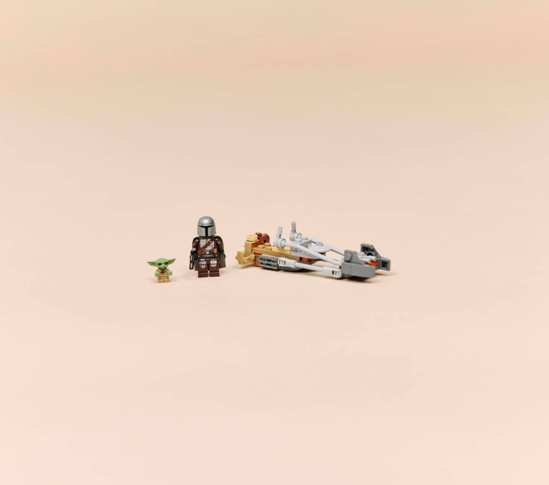 LEGO Star Wars Скоростной мотоцикл Мандалорца и фигурка Грогу,  75436