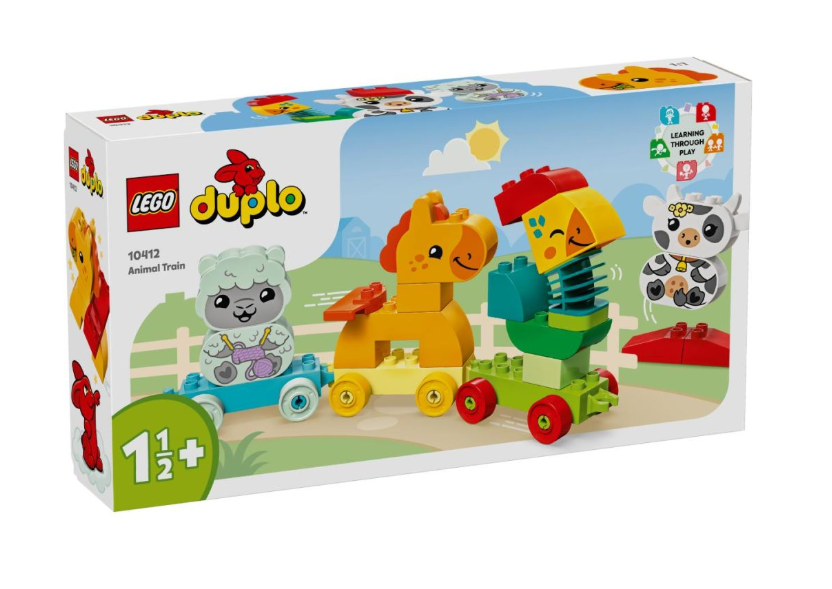 ПОЕЗД ДЛЯ ЖИВОТНЫХ LEGO DUPLO, 10412