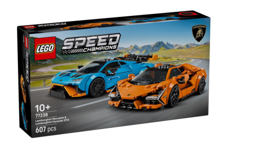 LEGO Speed Champions: Lamborghini Revuelto и Huracán STO