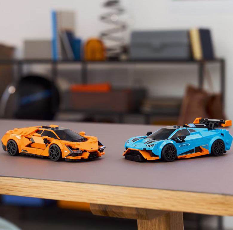 LEGO Speed Champions: Lamborghini Revuelto и Huracán STO