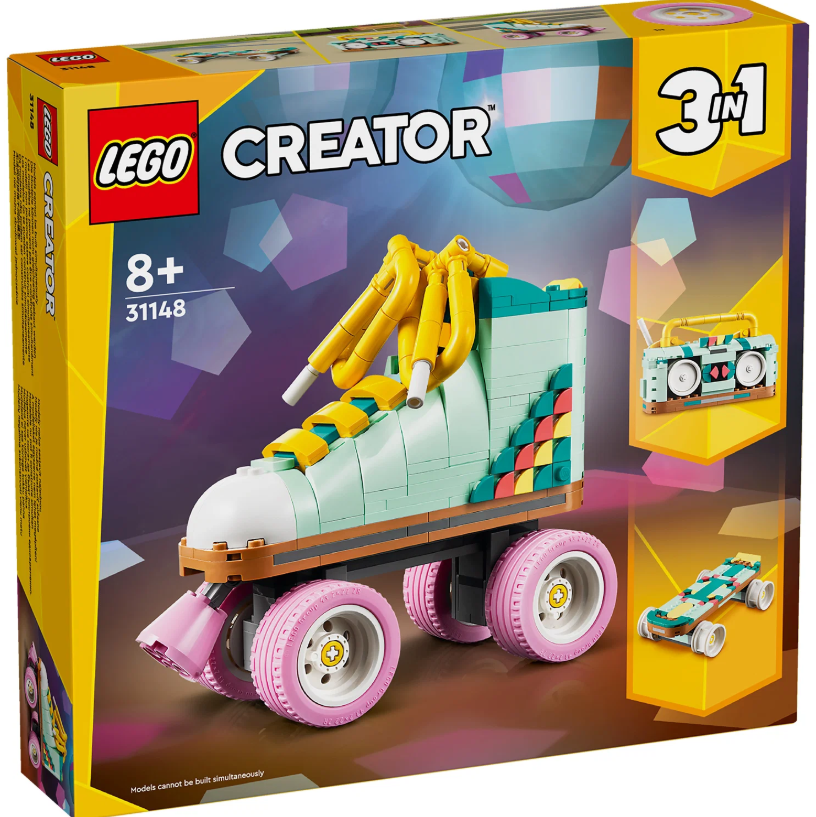 Creator 3in1 patina cu rotile retro, 31148